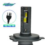 Masters KS90 180W 40000 Lumens 6500K Cool White H4 9005 9006 9012 LED Headlights