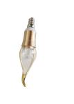 Aluminum E14 3W 180 Lumen 95 RA Led Candle Light Bulb
