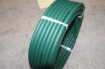 Green PU round belt, Hardness 85A, good rough surface