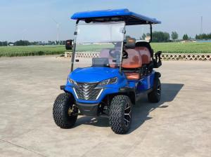 Wholesale Personal Customized 6 Seater Golf Cart CE Certificates 4 Wheel Battery Powered Electric Golf Buggy from china suppliers