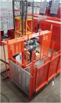Painted 5000kg Building Site Hoist For Construction Materials Transportation