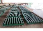 High Manganese Steel Casting Jaw Crusher Wear Parts Fixed/Swing Jaw Plate