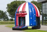 Comercial American Flag Disco Dome Bouncer,Children Inflatable Moonwalk Bouncer