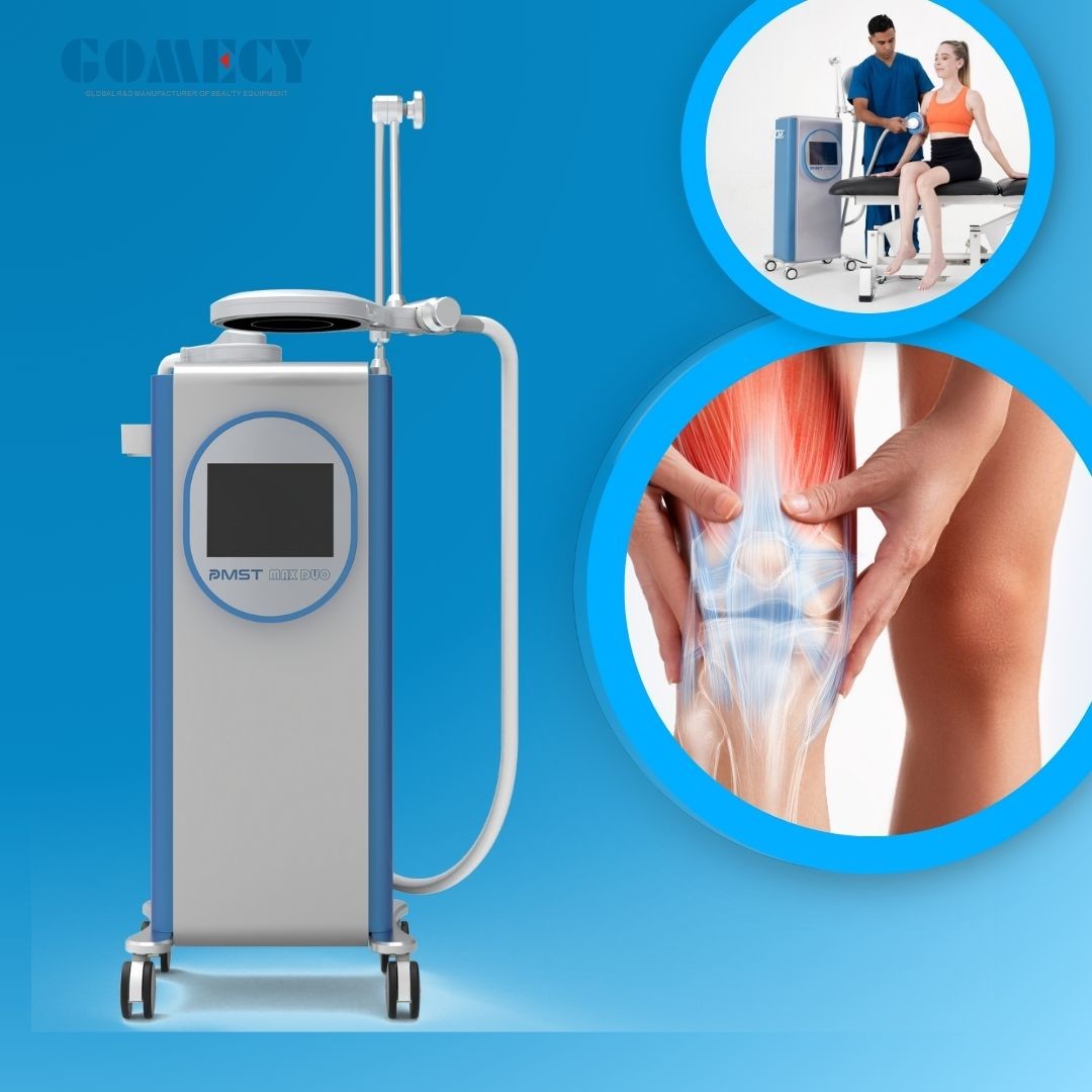 New Arrival Dual Channel PMST MAX DUO 7 Tesla Magneto Induction System Healing Physiotherapy Equipment Rehabilitation Body