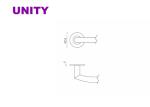 EN1906 Satin Stainless Steel Internal Door Handles for Interior Doors