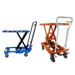 Portable 150kg Single Scissor Small Hydraulic Scissor Lift Max Height 29.72in