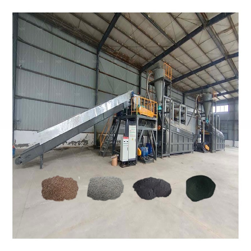 Full Automatic Soft Packages Battery Crushing and Sorting Equipment for Building Material Shops