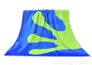 Wholesale Double Sided Custom Woven Beach Towels , 100% Cotton Beach Towels from china suppliers