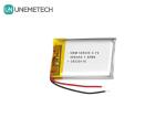 Li Polymer Battery Pack 502535 400mAh 3.7V battery for Electronic Appliances