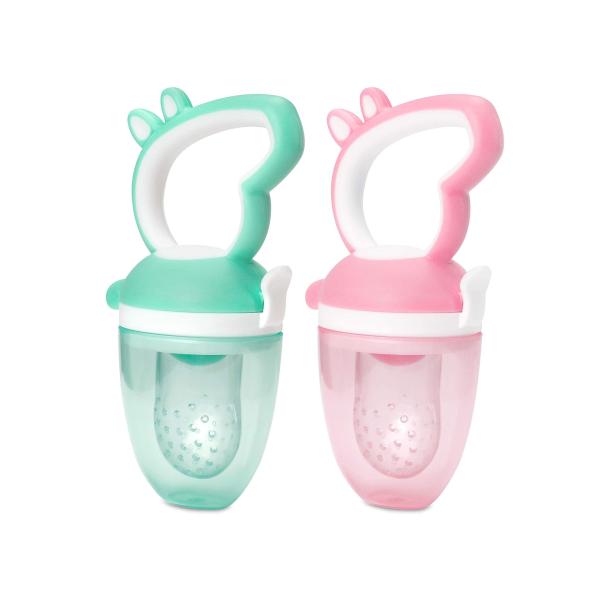 Baby Fresh Fruit Food Feeder Nipple Pacifier，Training Infant Massage Teething,