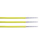 22AWG ETFE Insulated Wire 150C Heat Resistant Yellow Color