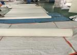 White Industrial Felt Fabric / Endless Felt Belt 1800 - 30000mm Length