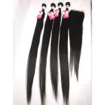 8"-30" Peruvian Human Hair Weave / Unprocessed Real Straight Hair Extensions