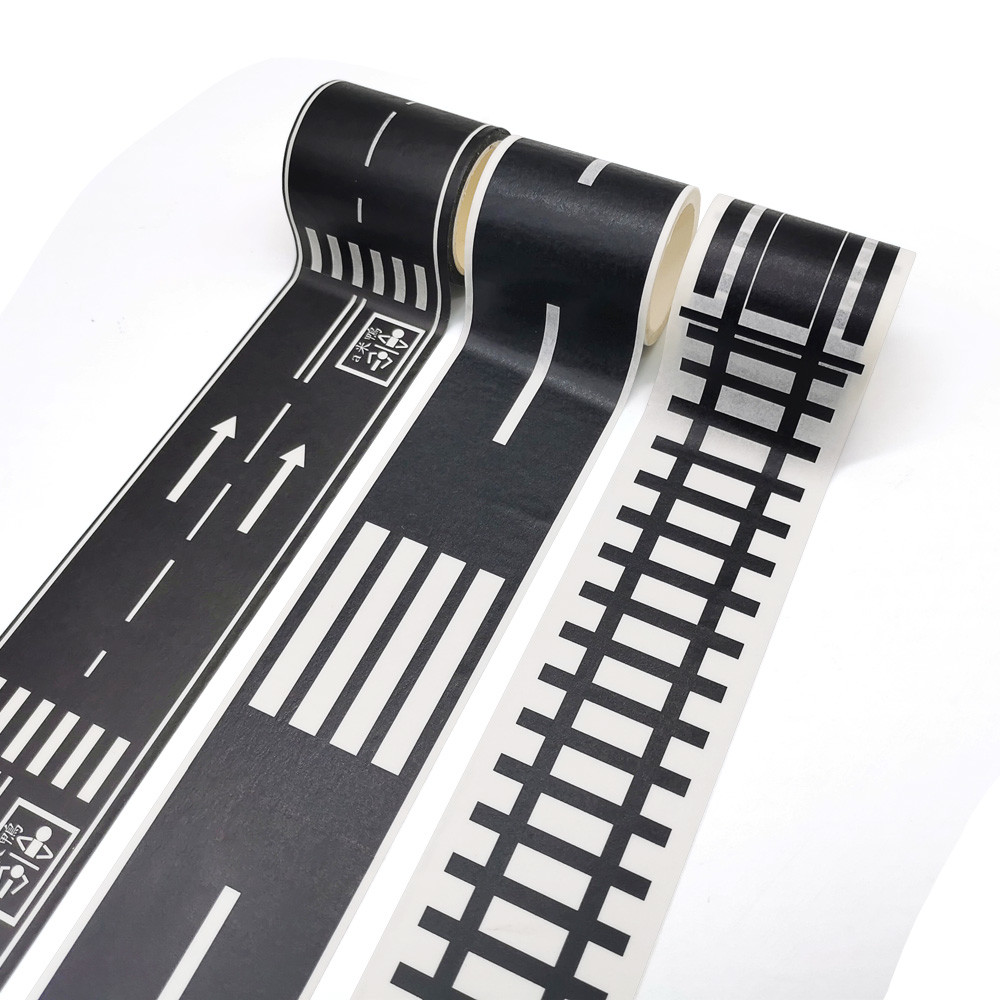 48mmx5m DIY Creative Traffic Road Washi Tape For Kids Toy Car