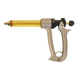 Wholesale 25ML Semi Automatic Livestock Syringe, 5 Gears Adjustable Continuous Repeating Syringe for Farm Ranch Cattle Cow Horse Goat Sheep Hog from china suppliers