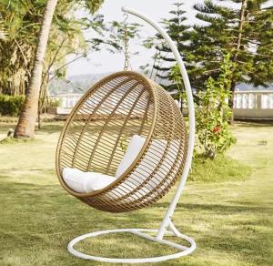 Wholesale Hanging Glider Outdoor Garden PE Rattan Swing Chair Hanging House Hotel from china suppliers