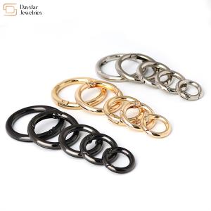 Wholesale Circular Clips Trigger Spring O Rings For Keyrings Buckle Bags Purses from china suppliers