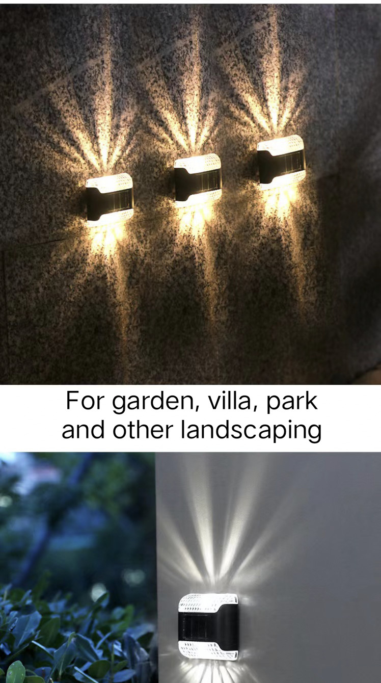 Decoration Lower Solar Energy Wall Lamp Spotlight Washing Waterproof Indoor LED