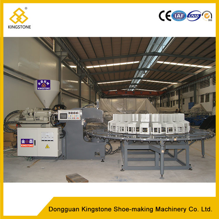 Automatic Rotary Injection Machine For high heel shoes PP insole, TPU/TPR/TR/PVC outsole