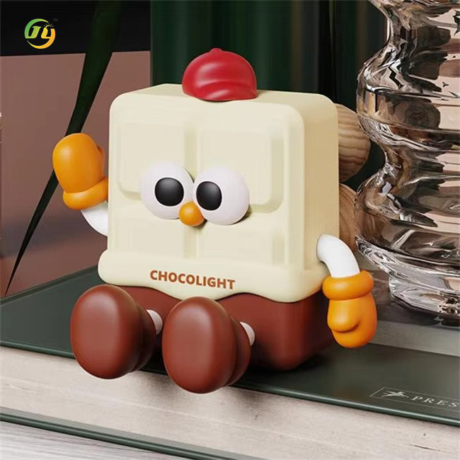 Cute Funny Design Unique Silicone Safe Soft Night Light Companion Lamp Bedside Lamp Indoor