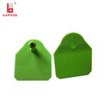 Green BASF TPU 50MM Pig Ear Tag Closed Head ISO For Farm