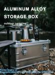 Aluminum Alloy Car Storage Box Camping Equipment Travel Vehicle Mounted