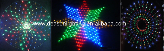 commercial outdoor rgb led net