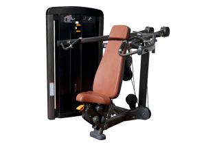 Wholesale Black Steel Commercial Grade Gym Equipment Shoulder Press Training from china suppliers