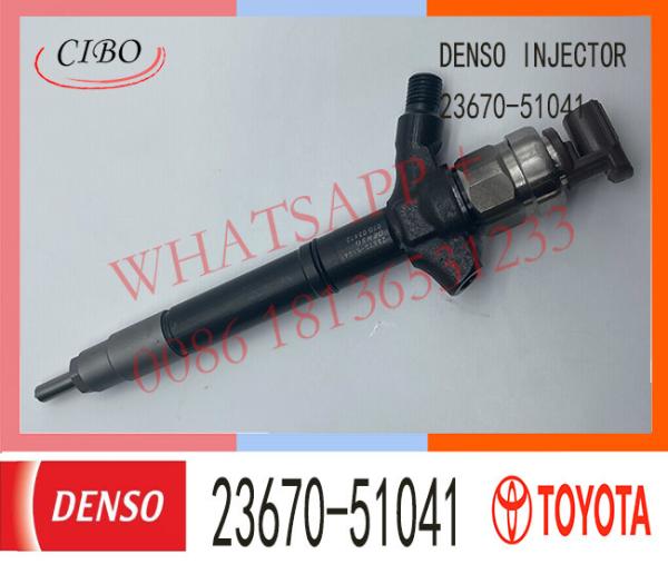 For TOYOTA LAND CRUISER 1VD-FTV 23670-51041 Fuel Injector 095000-9770 095000