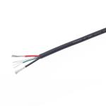 Black White Multi Conductor Cable Wire For Automotive Industrial Medical