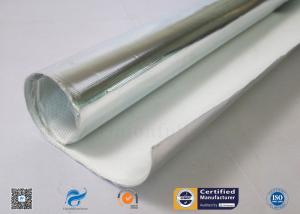 Wholesale Siliver Aluminum Foil Coated C-Glass Fiberglass Insulation Fabric from china suppliers