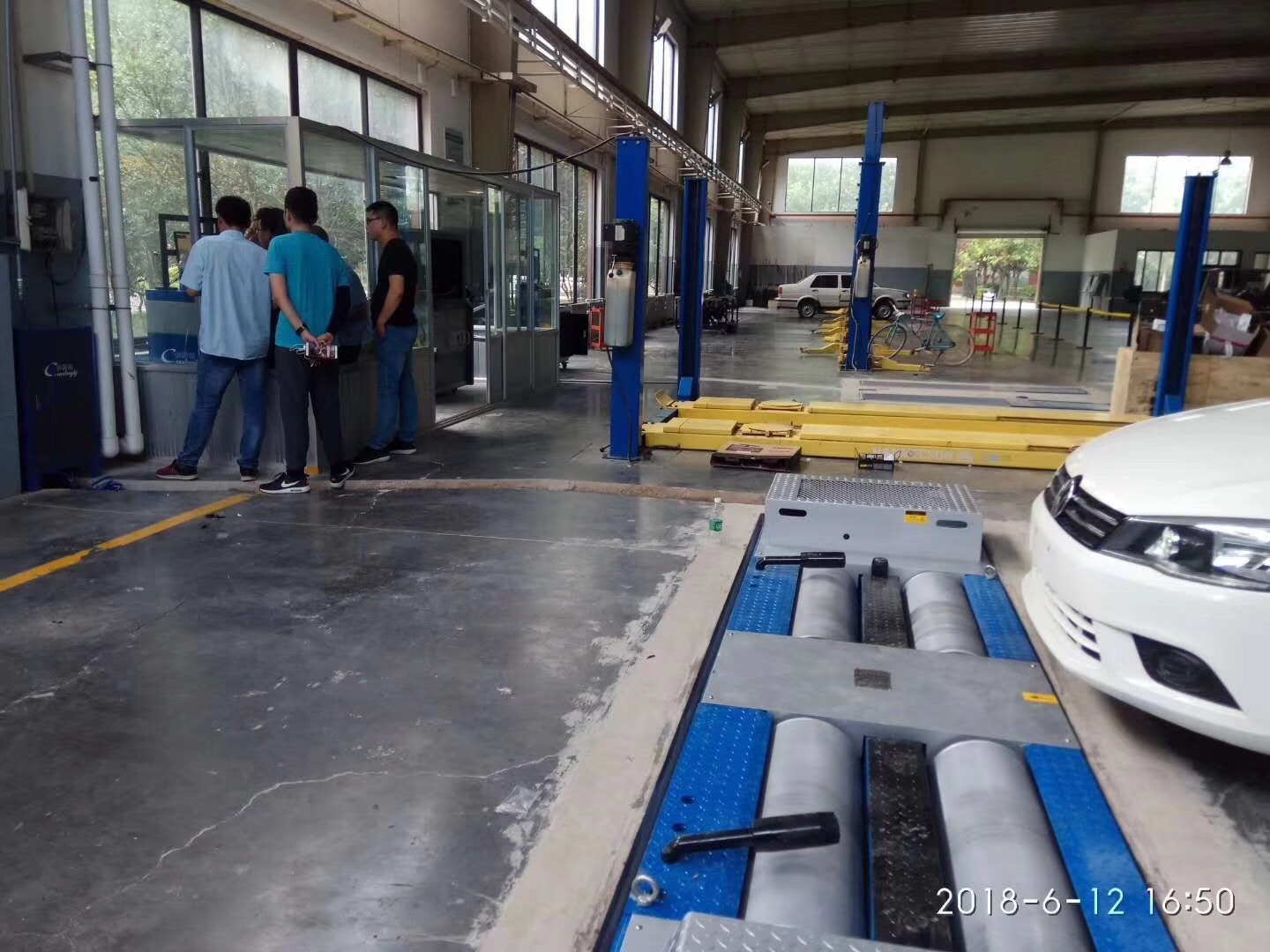 CTVMS-3 Simple Vehicle Test Line Transient Car Exhaust Gas Tester For Light Gasoline Vehicles