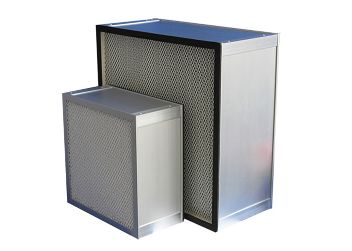 H11 H12 Deep Pleat Air Filter PTFE Paper 0.3 Micron HEPA Filter