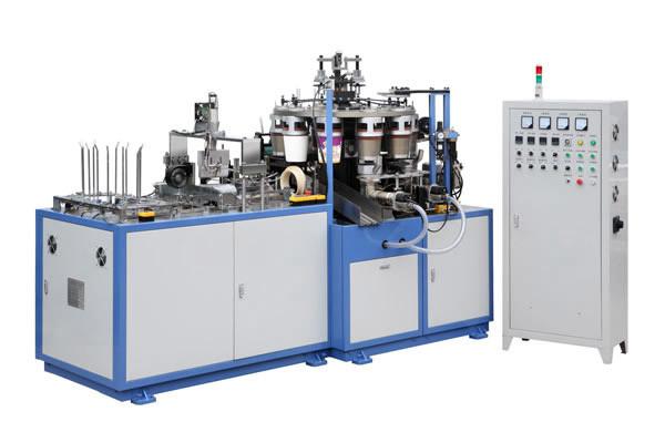 220V / 380V 50Hz Disposable Cup Making Machine , PE Coated Paper Cup Manufacturi