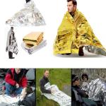 Foil Thermal First Aid Outdoor WaterProof Emergency Survival Rescue Blanket