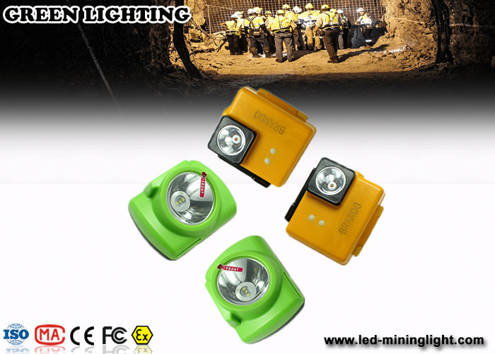 8000 Lux Safety Coal Mining Lights , Rechargeable mining Led Headlamp