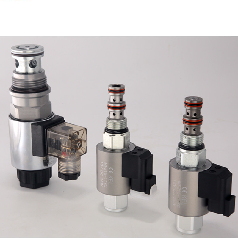 Flow Control SV08-30 Hydraulic Cartridge Solenoid Valve With 12V/13V/17V/24V Voltage