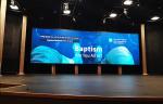4K Clear Interior P2 Mega Stage Background Trade Show Video Wall Screen Full