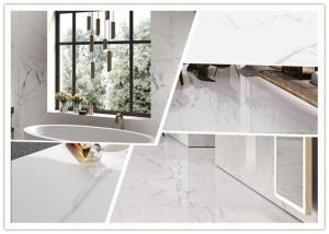Wholesale Super White Floor And Decor Carrara Porcelain Tile 24x48 Size 12 Mm Thickness from china suppliers