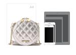 Small round new Korean version of joker women's bag fashion chain style one