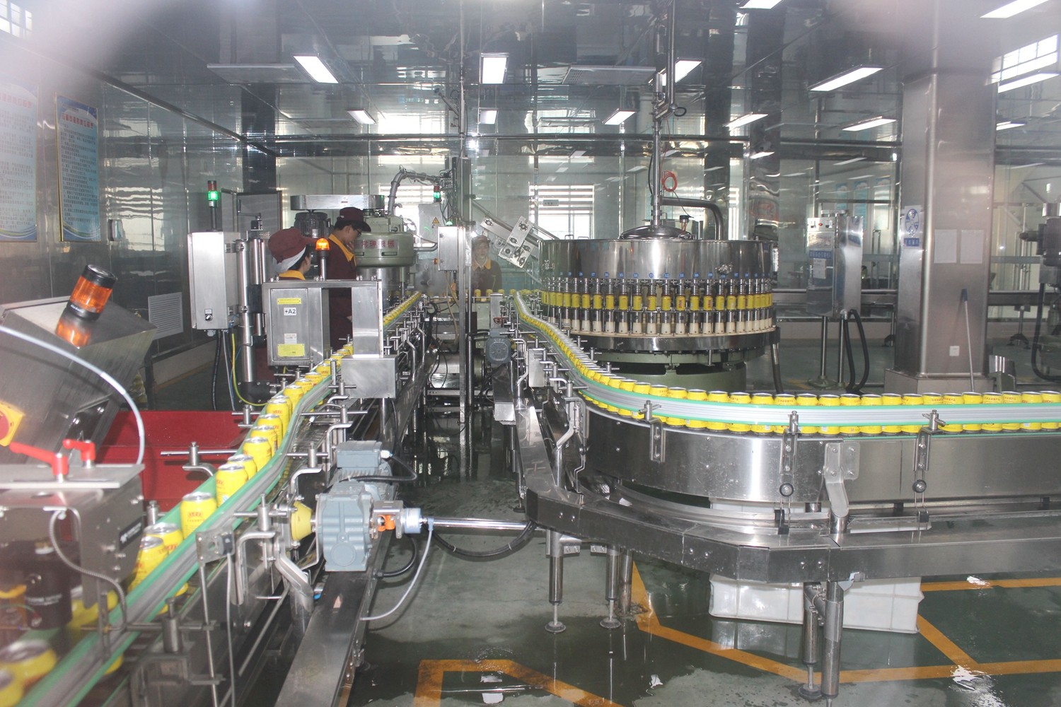 SS316 Beverage Can Filling Machine