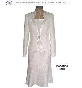 Wholesale Long sleeves bright pink women elegant skirt suits from china suppliers