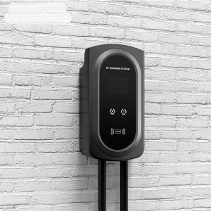 Wholesale 32Amp 7.2KW Wall Mounted EV Charger 2.8'' Color Screen EVSE Charger from china suppliers