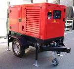 Mobile 15kva AC Electric Motor Generator DC 400Amp Diesel Electric Welding Unit