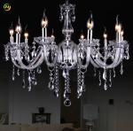 JYLIGHTING European Style Living Room Bedroom Dining Room Home Candle Glass