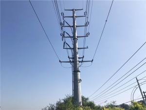 Wholesale 69KV Anti Corrosive Tower Electric Power Galvanized Transmission Line Pole from china suppliers