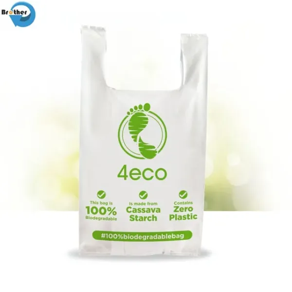 Eco Biodegradable Compostable PBAT Plastic Gloves for Cookie Snack Kitchen Food Grade