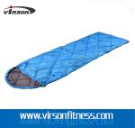 wholesale cotton flannel sleeping bag banana shape bag 3 season sleeping bag