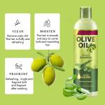 Organic Olive Oil Hair Shampoo and Conditioner for Black Women Lightening