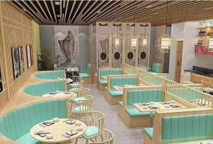 Wholesale Customized Modern Restaurant Furniture ，Restaurant Booth And Table Set from china suppliers